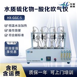 HX-GGC-04S/06S型实验耐酸碱吹气装置 水质硫化物-酸化吹气仪