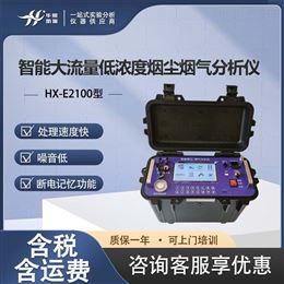 HX-E2100型烟尘烟气排放浓度测定仪 大流量测试仪